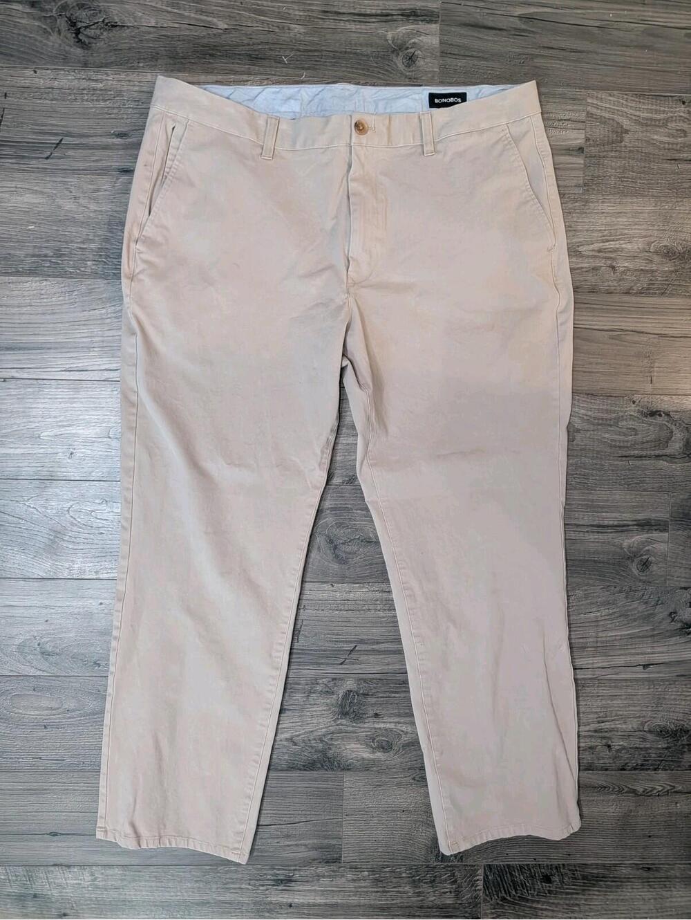 Men's Bonobos Khaki Chinos 40x30